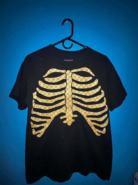 gucci skeleton top